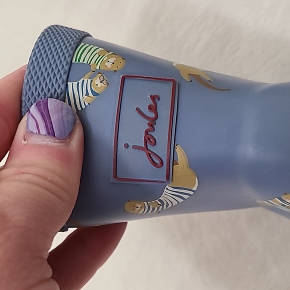 joules Super Cute Otter Rain Boots Toddler Size 5 - Picture 5 of 15